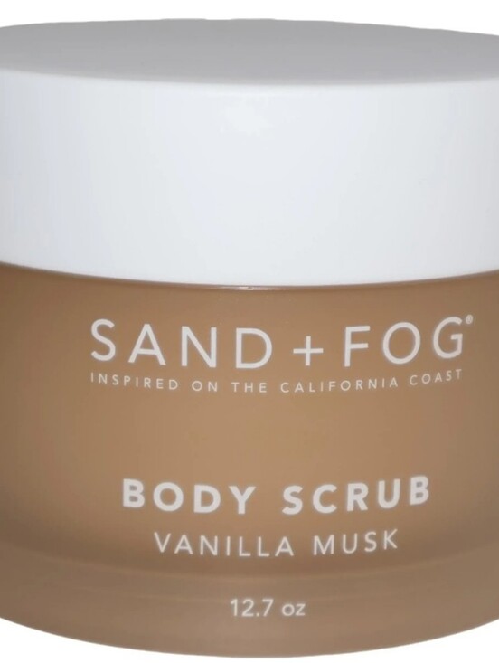 Sand + Fog Other - SAND + FOG Vanilla Musk Body Scrub - Cream Jar